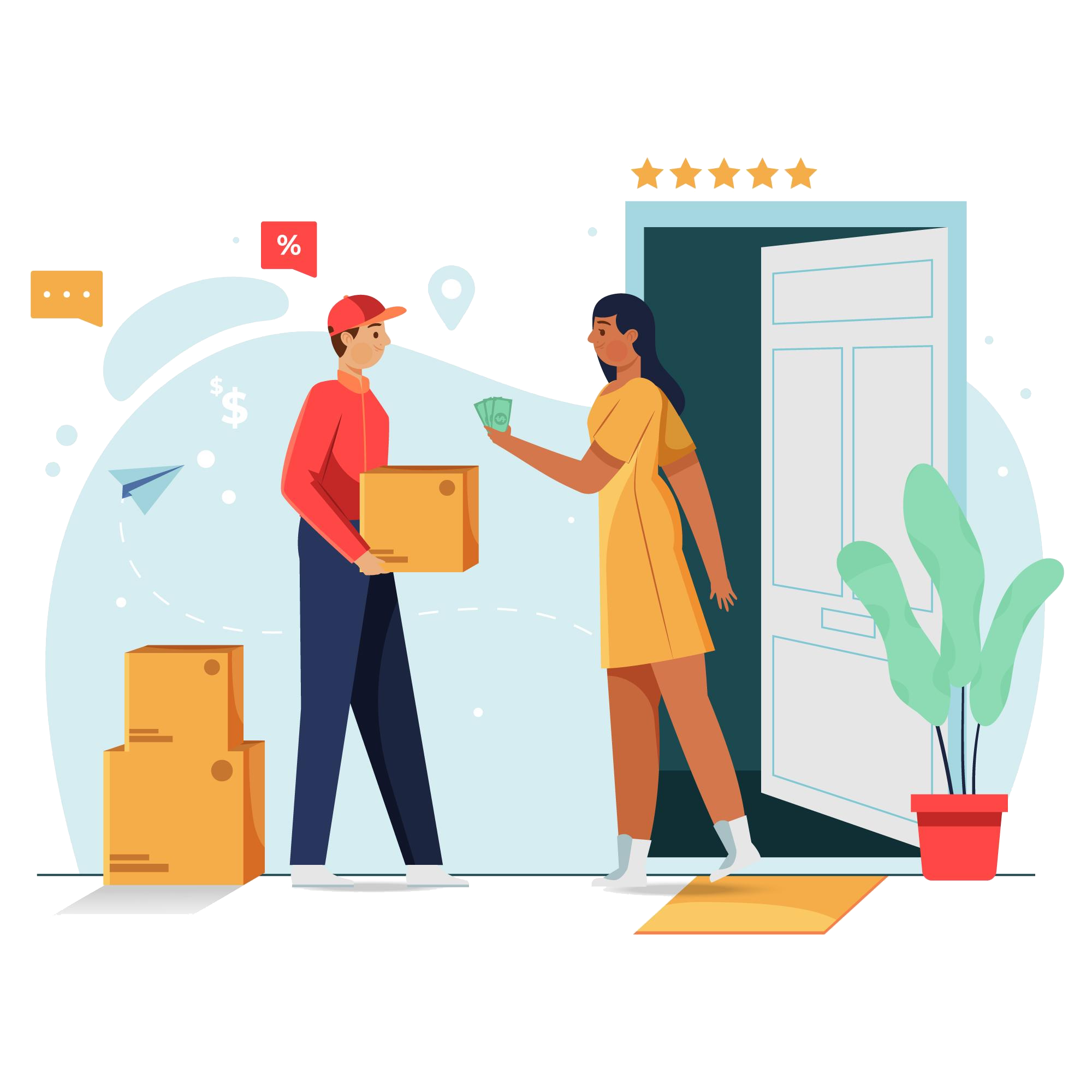 Interface transporteur